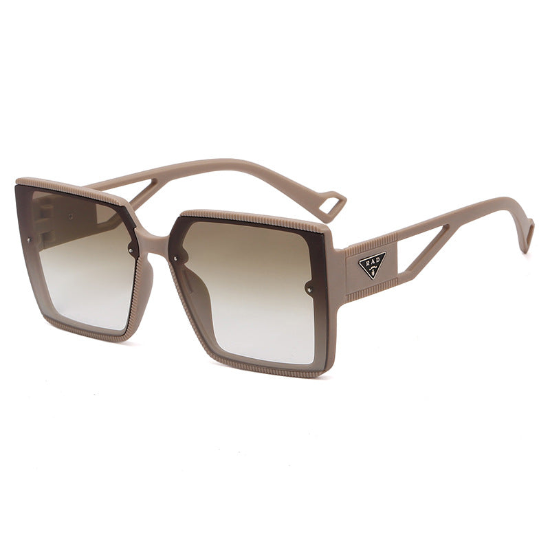 Women's fashionable square sunglasses with unique frame structure Stornfield