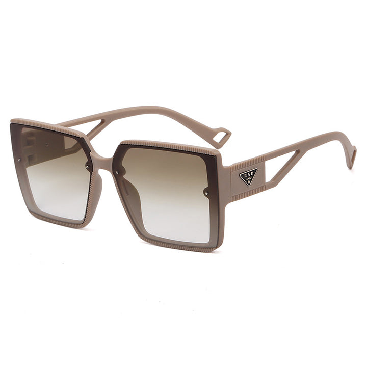 Women's fashionable square sunglasses with unique frame structure Stornfield