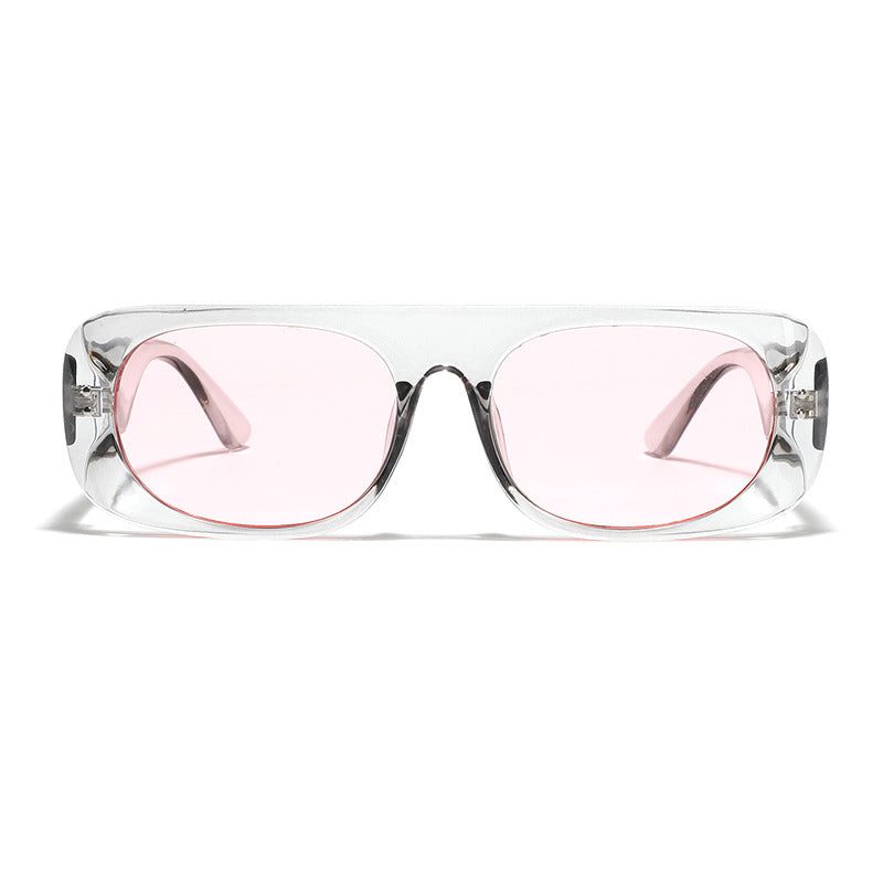 Women’s fashion sunglasses with transparent and geometric frame Stornfield