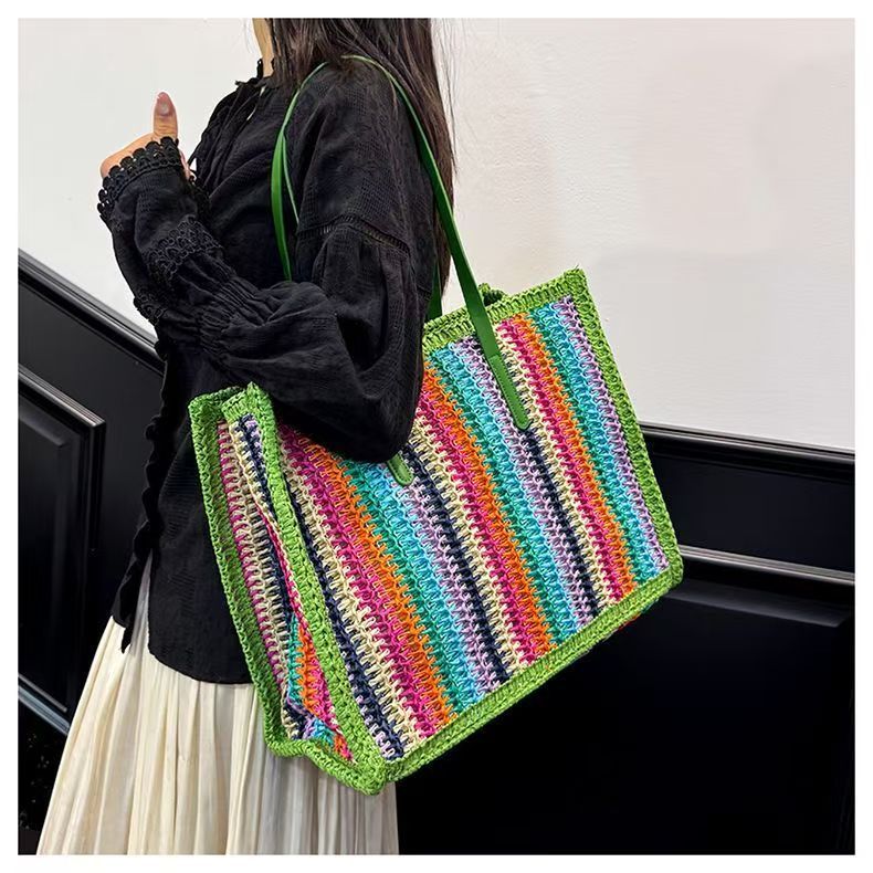 Multifunctional Bast Beach Bag Stornfield