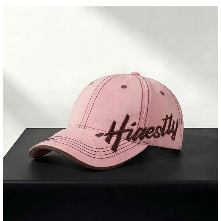 Women's Distressed Casual Graphic Baseball Cap Stornfield