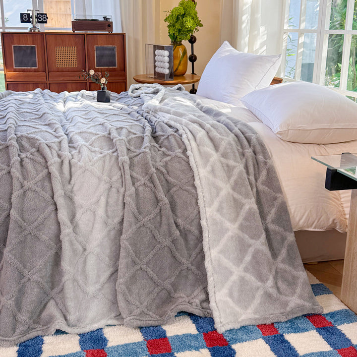Plush Decorative Throw Blanket