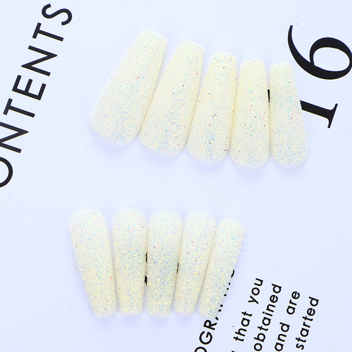 High-quality artificial nails with glitter effects Stornfield