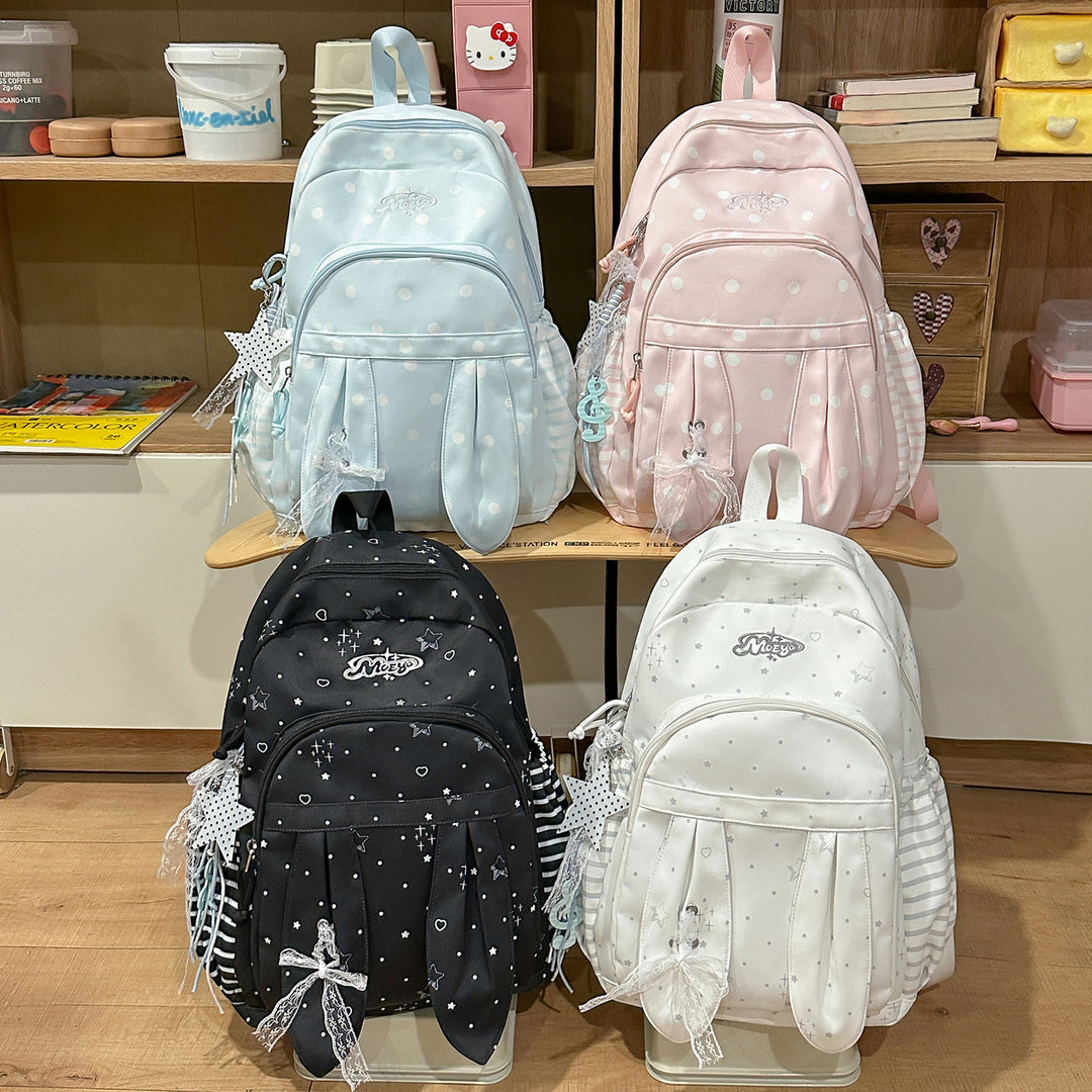 Charming Bunny-Ear Design Backpack Stornfield