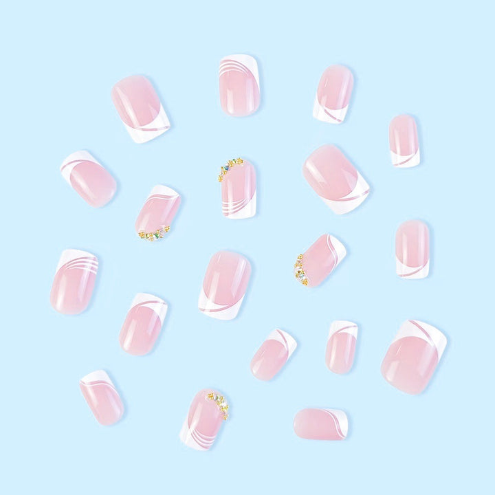 Nail art design with elegant accents Stornfield