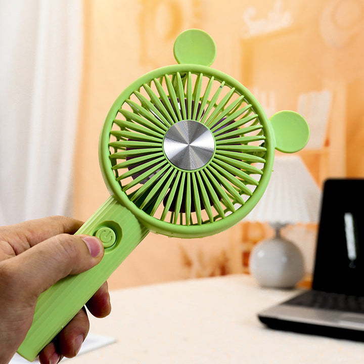 Women's Portable Mini Fan with Animal Ears Stornfield
