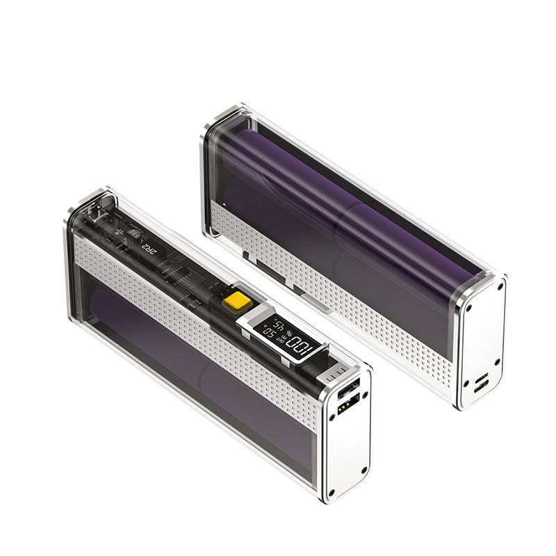 Portable high-performance power bank with digital charge level display Stornfield
