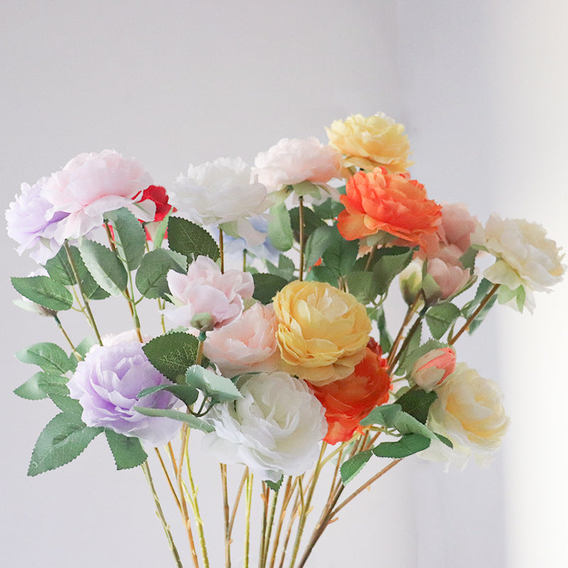Elegant Faux Rose Stem