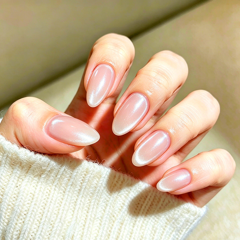 Elegant Almond-Shaped Acrylic Nail Enhancements Stornfield