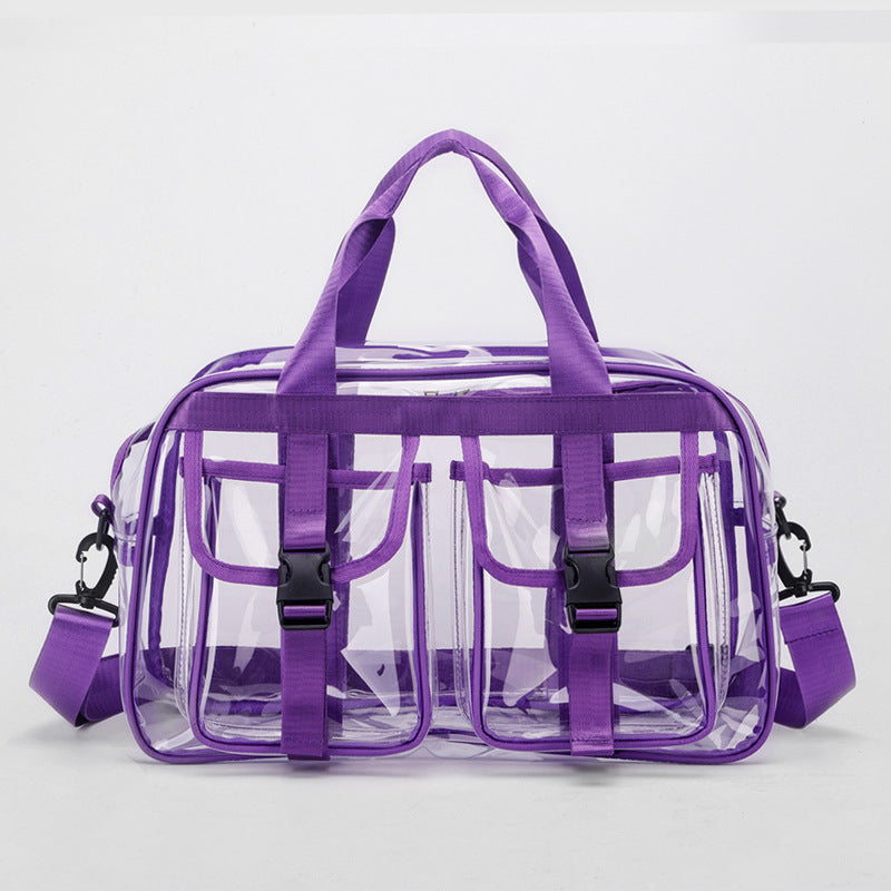 Transparent tote bag with multiple compartments Stornfield