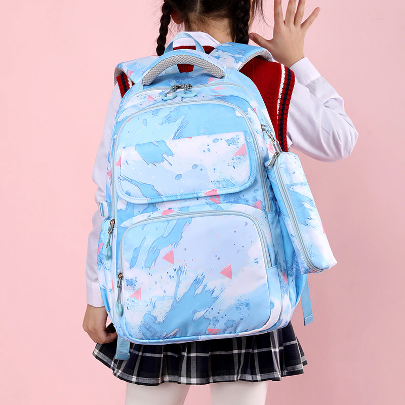 More modern backpack with separate lunch box Stornfield