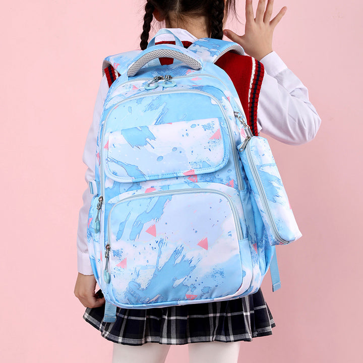 More modern backpack with separate lunch box Stornfield