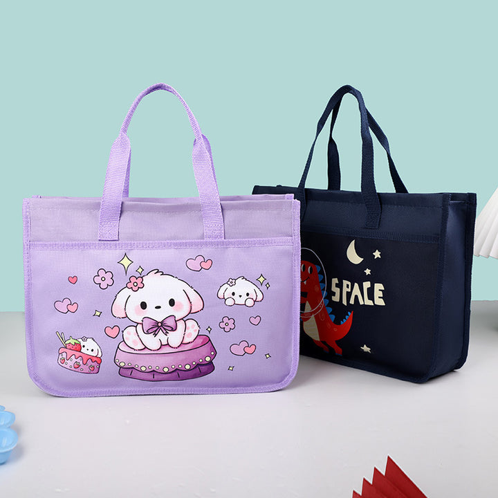 Kids Insulated Lunch Bag with Cute Cartoon Bear Stornfield