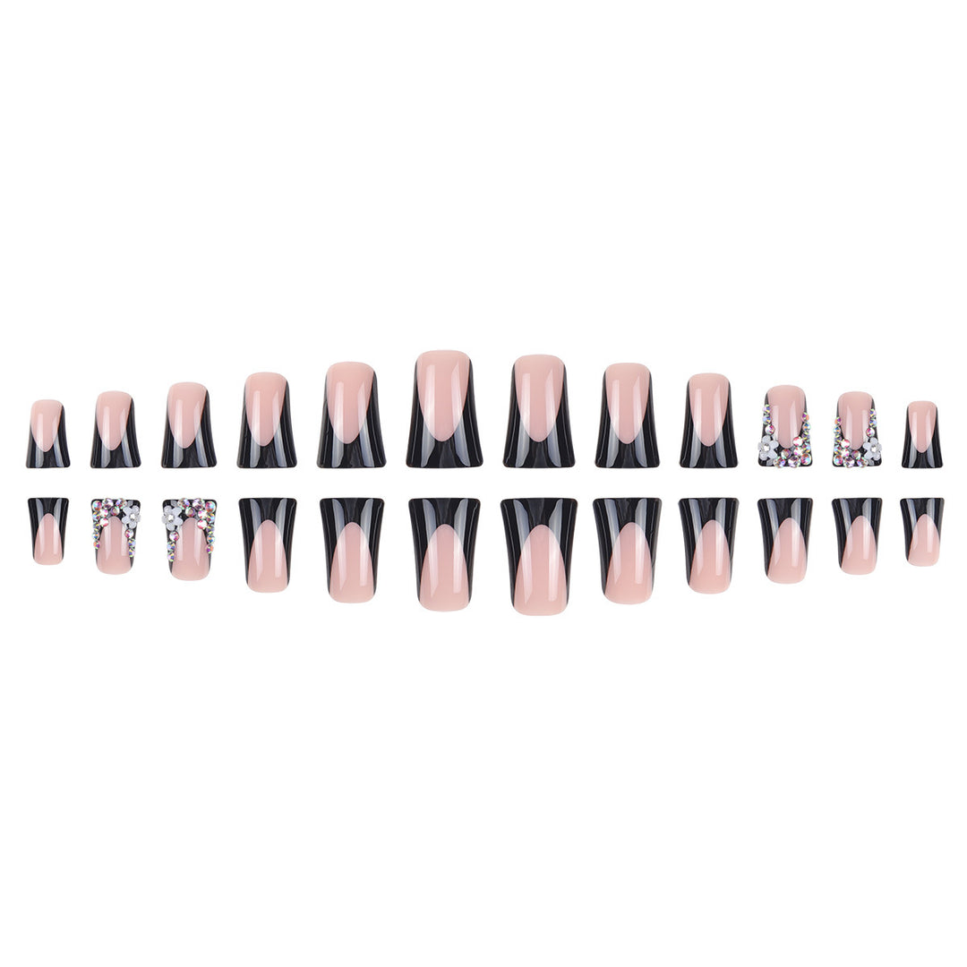 Stiletto Glitter-Embellished Press-On Nails Stornfield