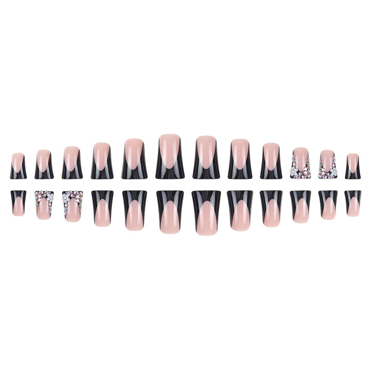 Stiletto Glitter-Embellished Press-On Nails Stornfield
