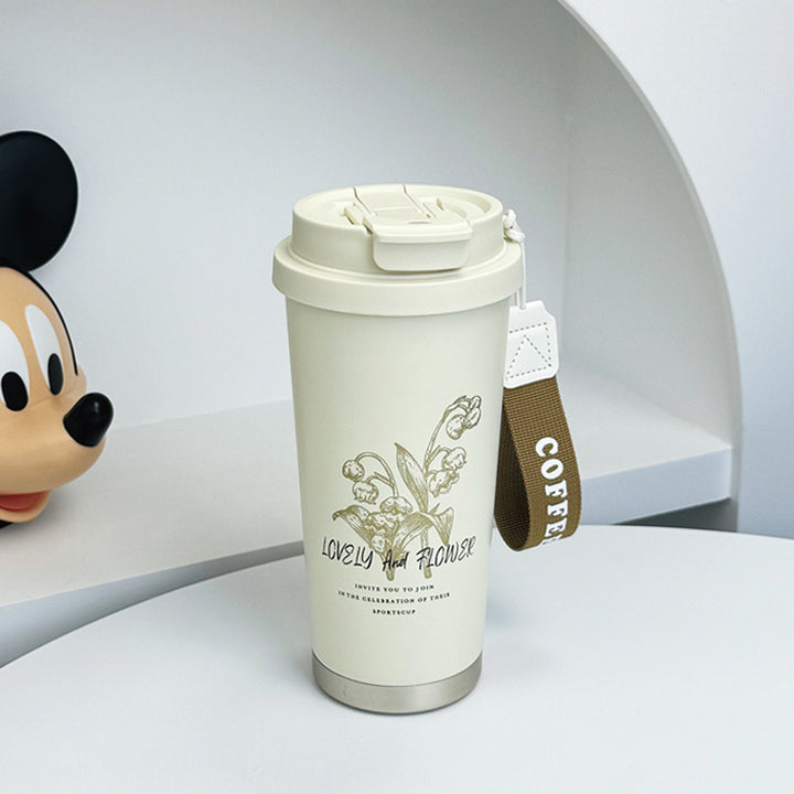 Women's thermos cup with comfortable carrying handle Stornfield