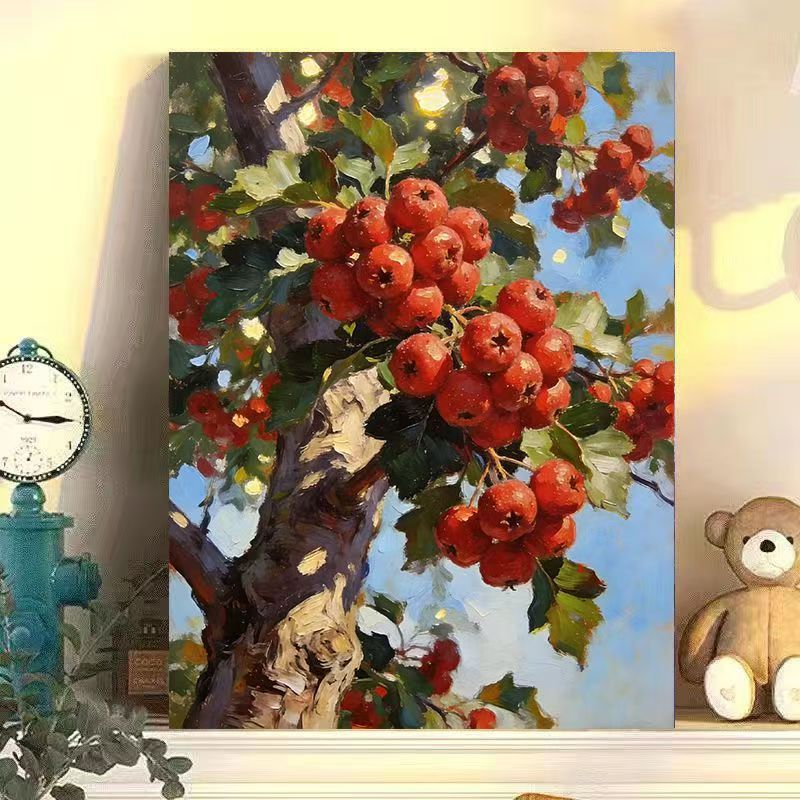 Pear-Themed Kitchen Wall Art Print Stornfield