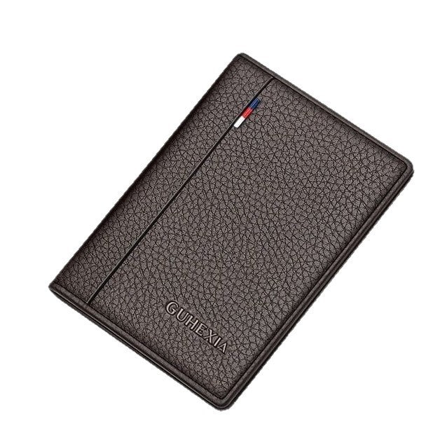 RFID-Blocking Leather Card Holder