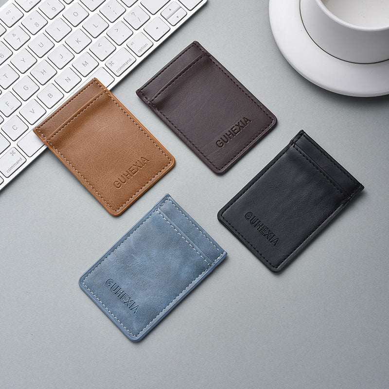 Sleek Leather Card Holder Stornfield