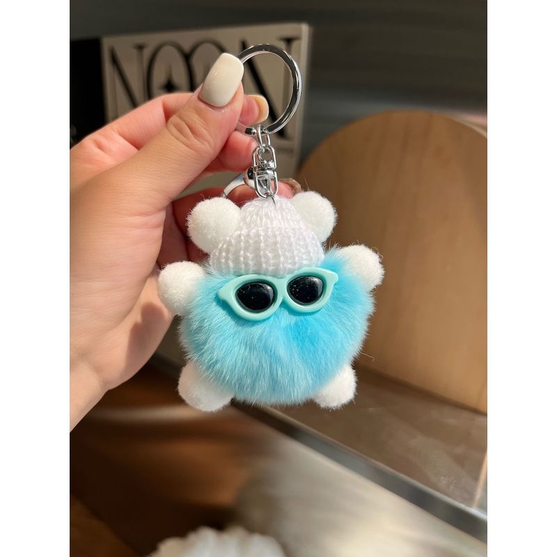 Fun and Playful Plush Cactus Keychain Stornfield