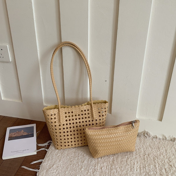 Chic Handwoven Tote Bag