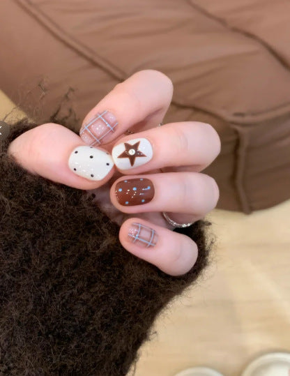 Artistic Heart Pattern Nail Art Extensions Stornfield