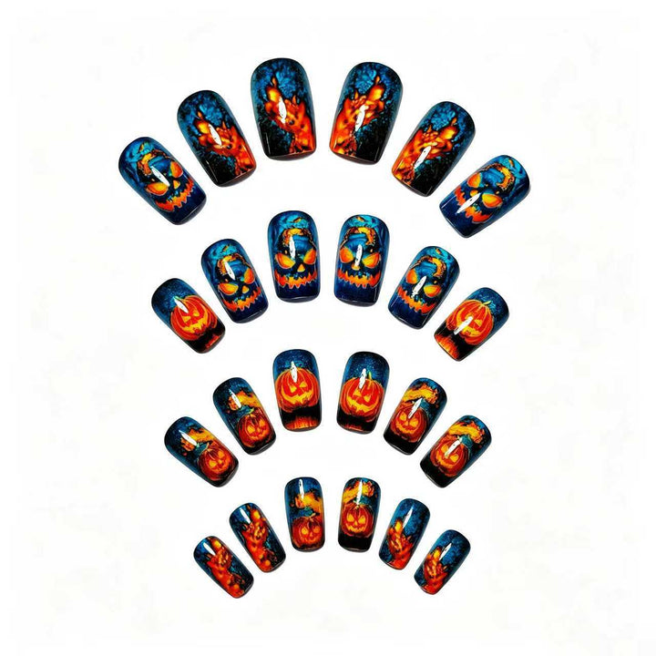 Artifical nails with Creative Halloween design Stornfield