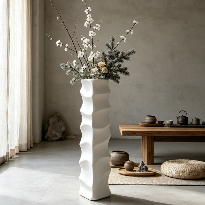Decorative Slim Wave Vase Stornfeild