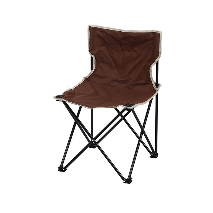 Folding chair with ergonomic backrest and sturdy frame Stornfield