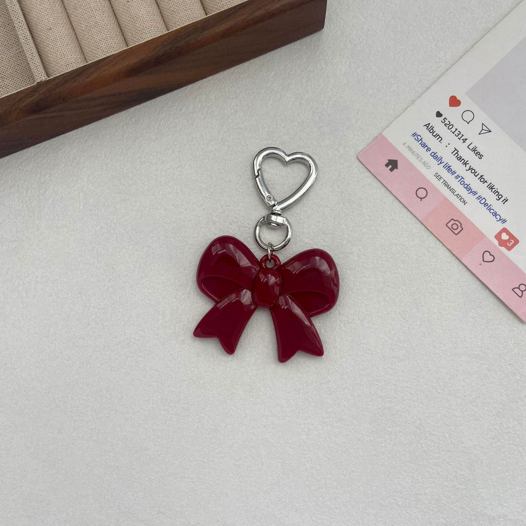 Elegant Bow-Shaped Keychain Stornfield