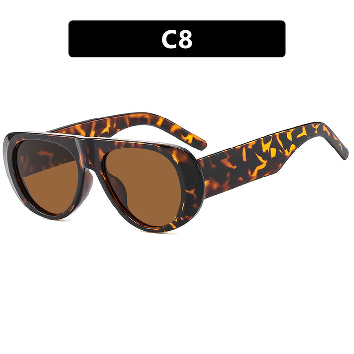 Women's fashionable sunglasses with futuristic design and polarized lenses Stornfield