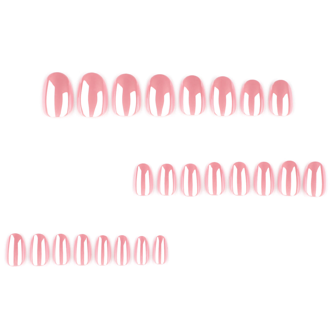 Artistic Nail Extensions with Metallic Finish Stornfield