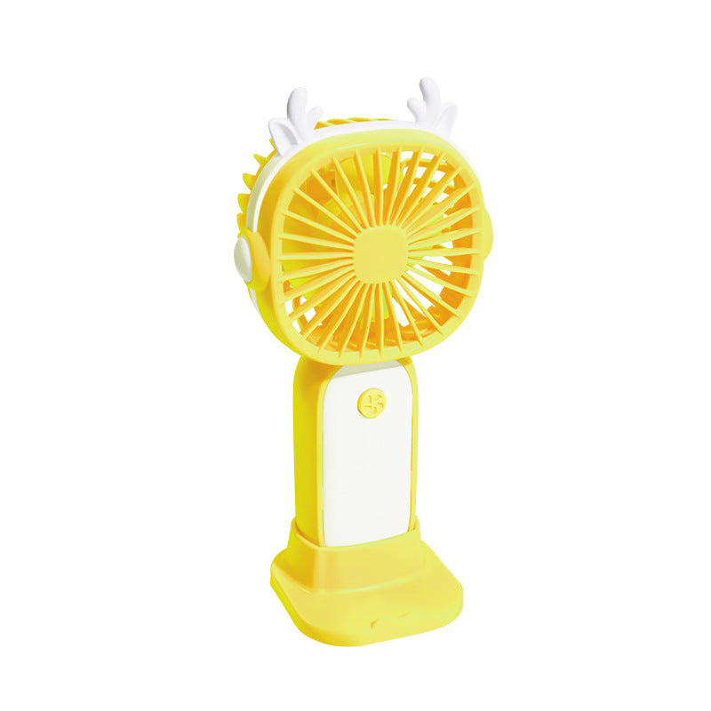 Ladies portable hand fan in cute cat design Stornfield