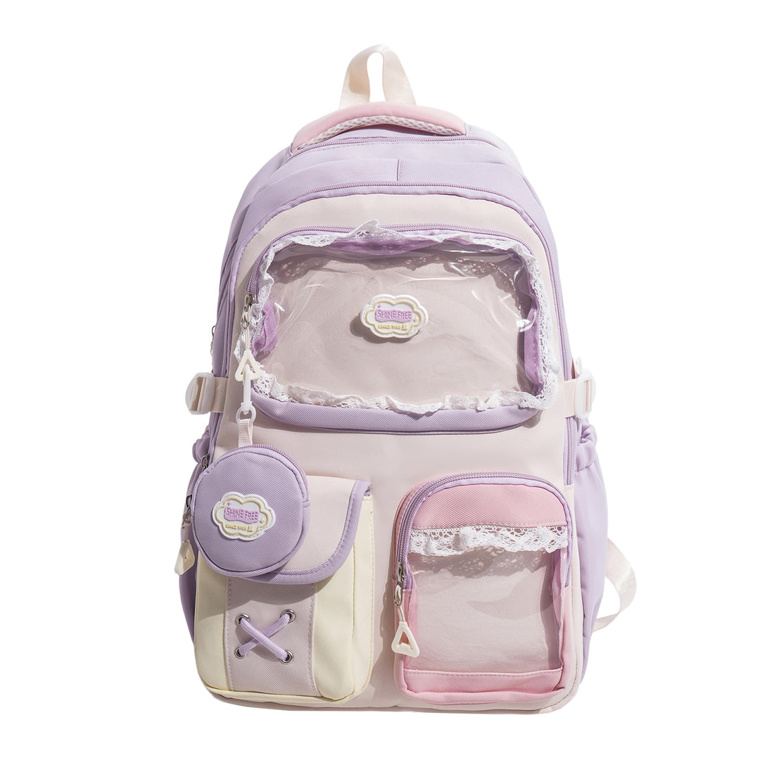 Cute Decorative Multi-Pocket Backpack Stornfield