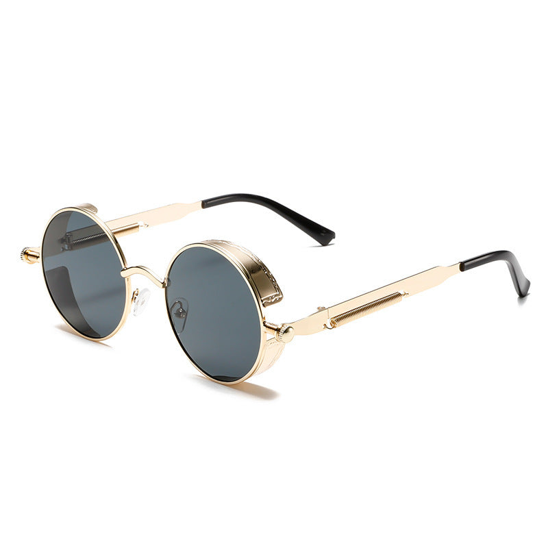 Retro Round Frame Sunglasses Stornfield