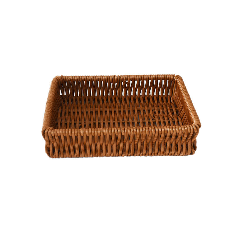 Handcrafted Woven Storage Basket with Open Top Stornfield