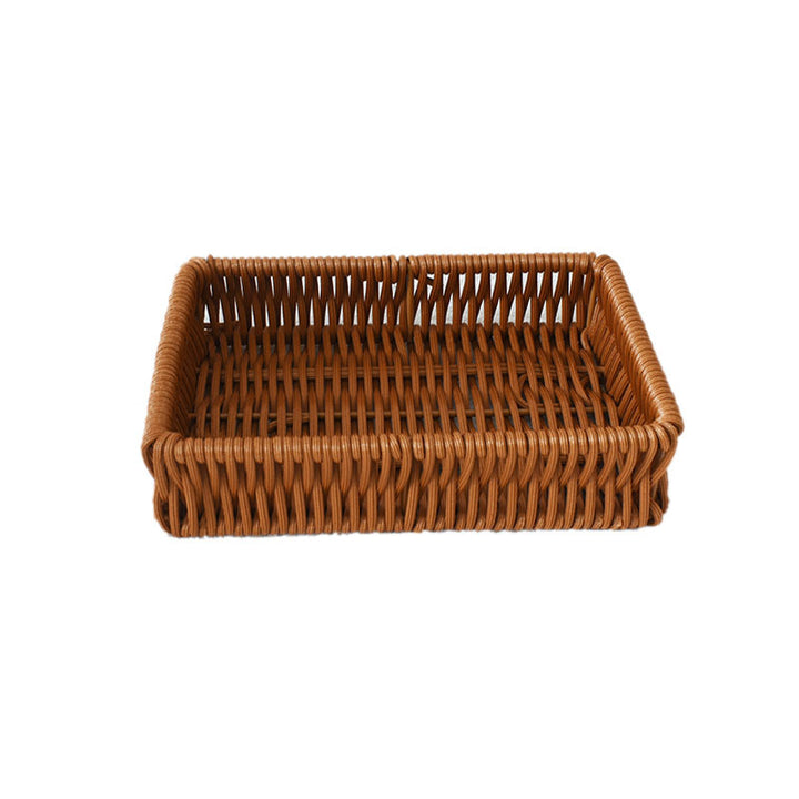 Handcrafted Woven Storage Basket with Open Top Stornfield