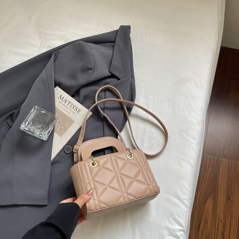 Quilted Mini Handbag with Dual Carry Options