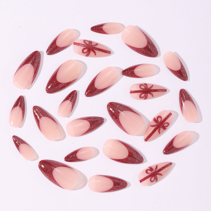 Glamorous and Glittering Artificial Nails Stornfield