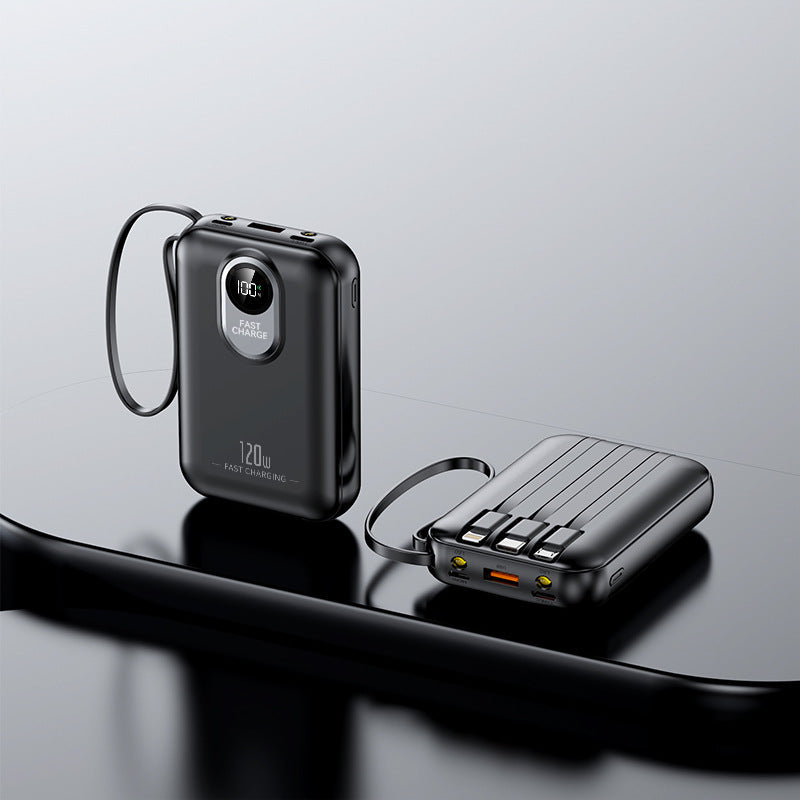 Portable power bank with fast charging function and digital charge level indicator Stornfield