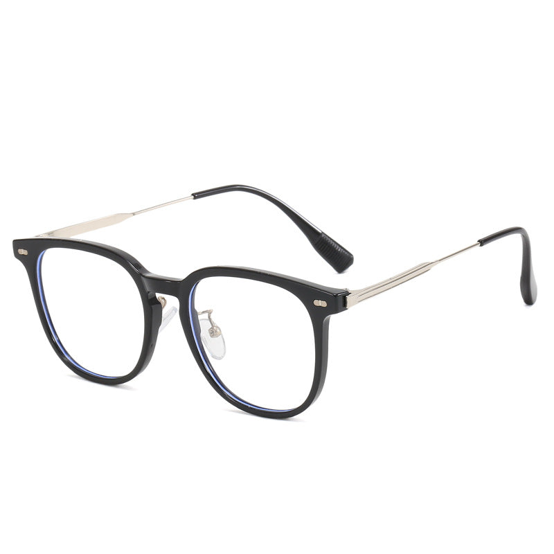 Women's clear rectangular glasses with delicate metal frame Stornfield