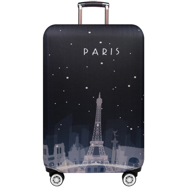 Ladies hard shell suitcase with elegant pattern print Stornfield
