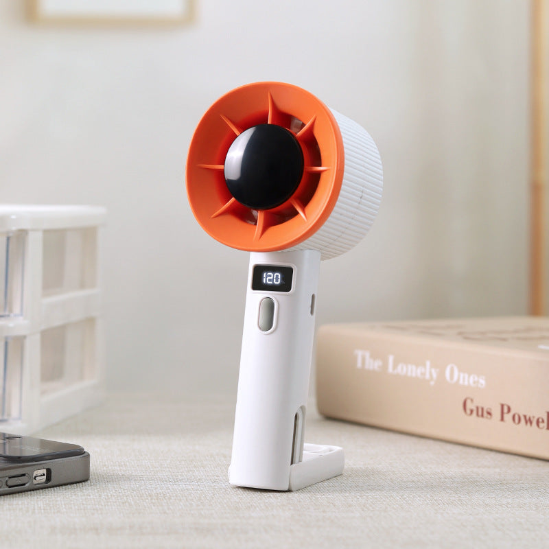 Unisex Portable Hand Fan with Digital Control and Ergonomic Stornfield