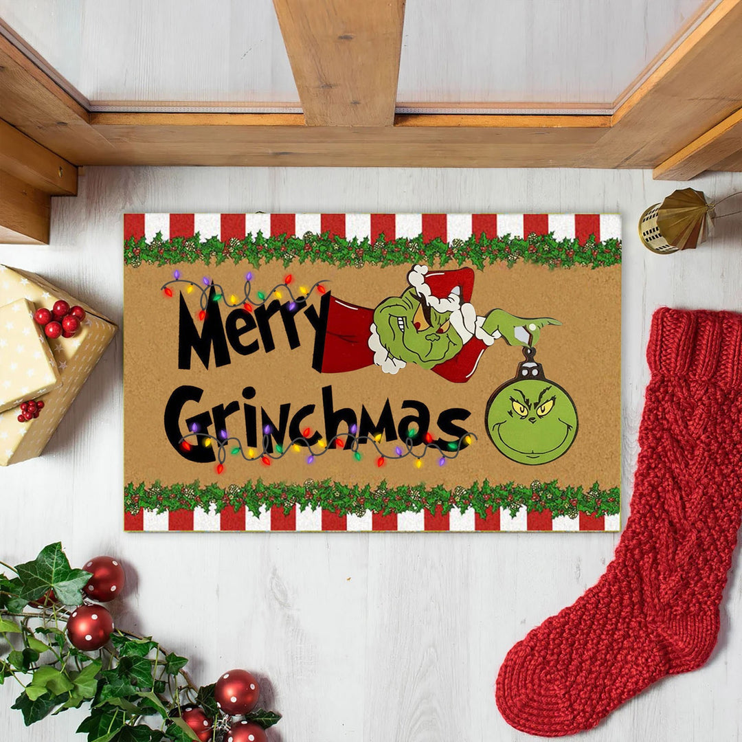 Quirky Holiday Themed Doormat