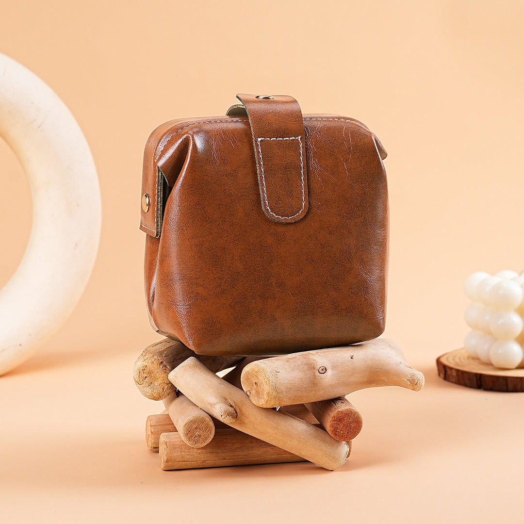 Premium Leather Cosmetic Case