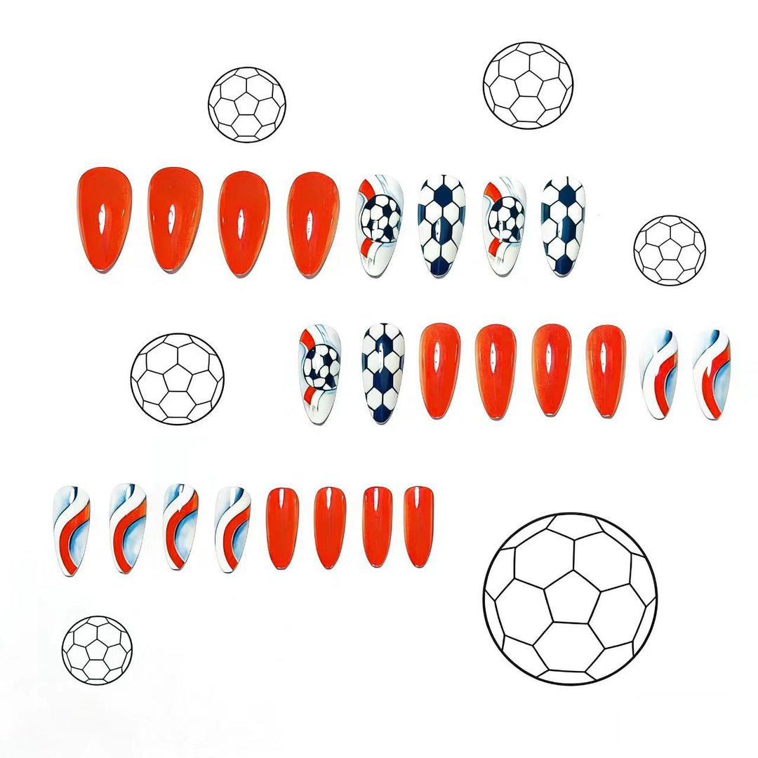 Artificials Nails in Creative Soccer Design Stornfield