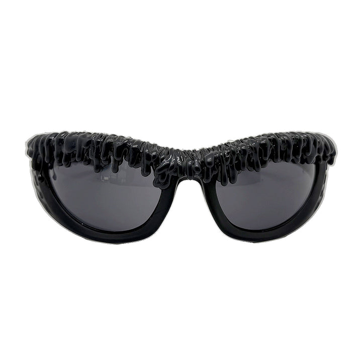Women's trendy sunglasses with creative liquid frame Stornfield