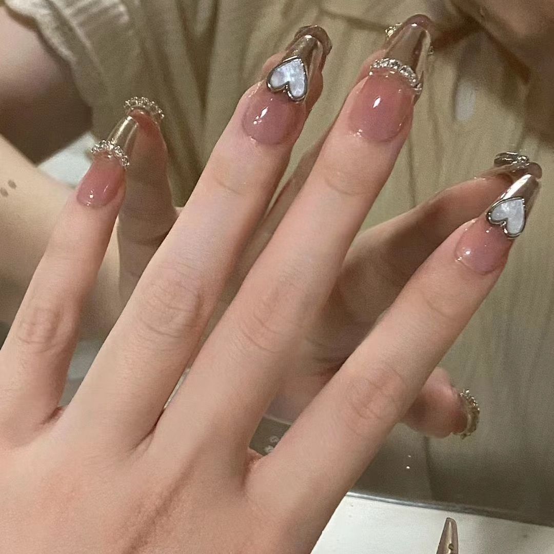 Decorative Press-On Nail Tips Stornfield