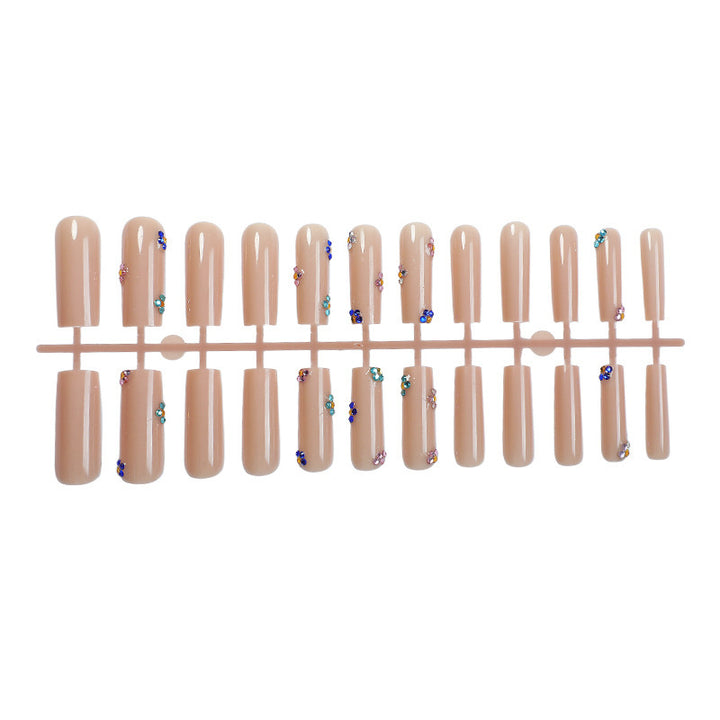 Nail art set with sparkling rhinestone accents Stornfield