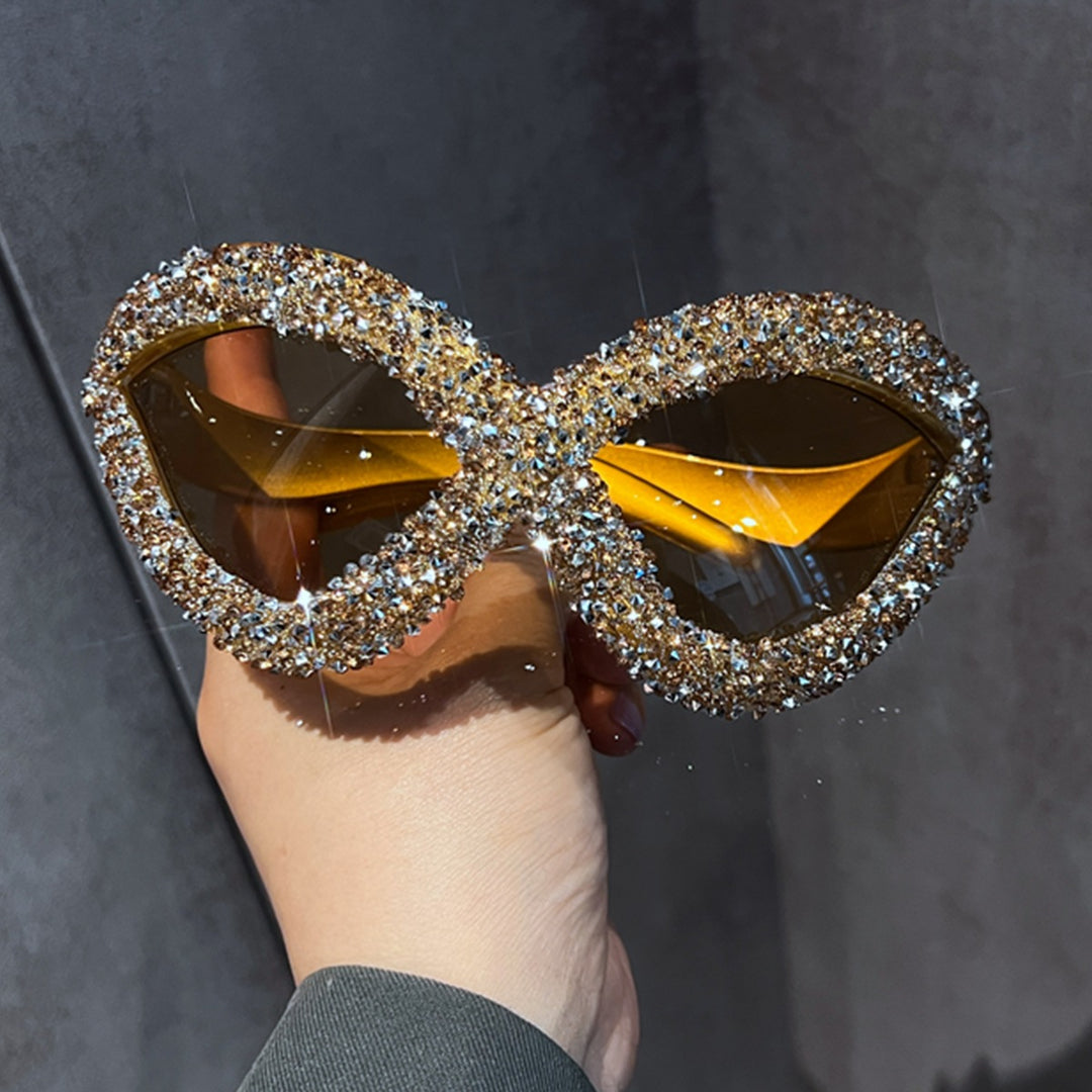 Ladies extravagant sunglasses with sparkling crystal embellishments Stornfield